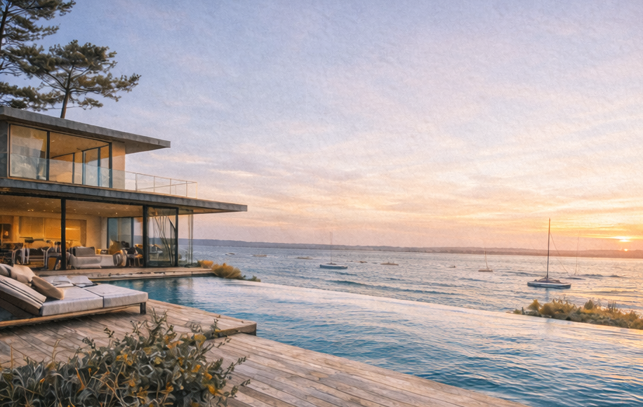 Villa L'azure Royale, property,coastal living, pointe ferret, reveiws