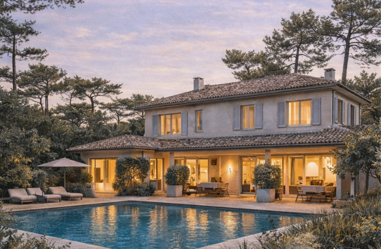 Stone house, vacation house, pool, ai