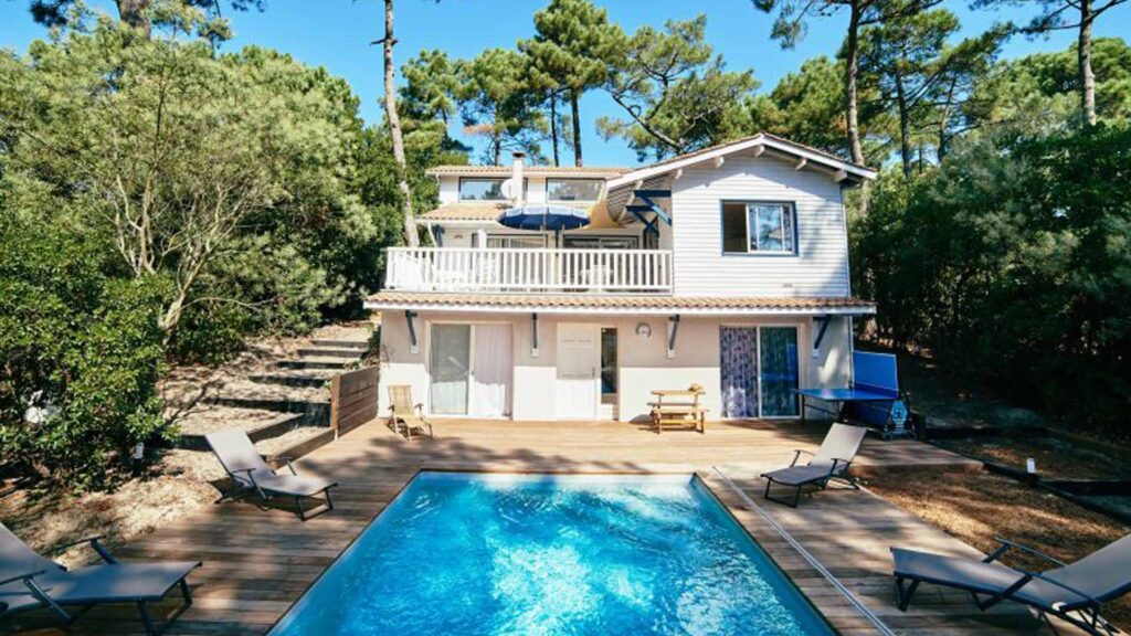 maison blanche, cap ferret, Arcachon, Pointe ferret, Villa, house, vacation